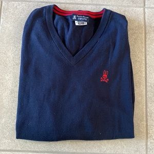 Psycho Bunny Gently / 2XL / Navy with red bunny